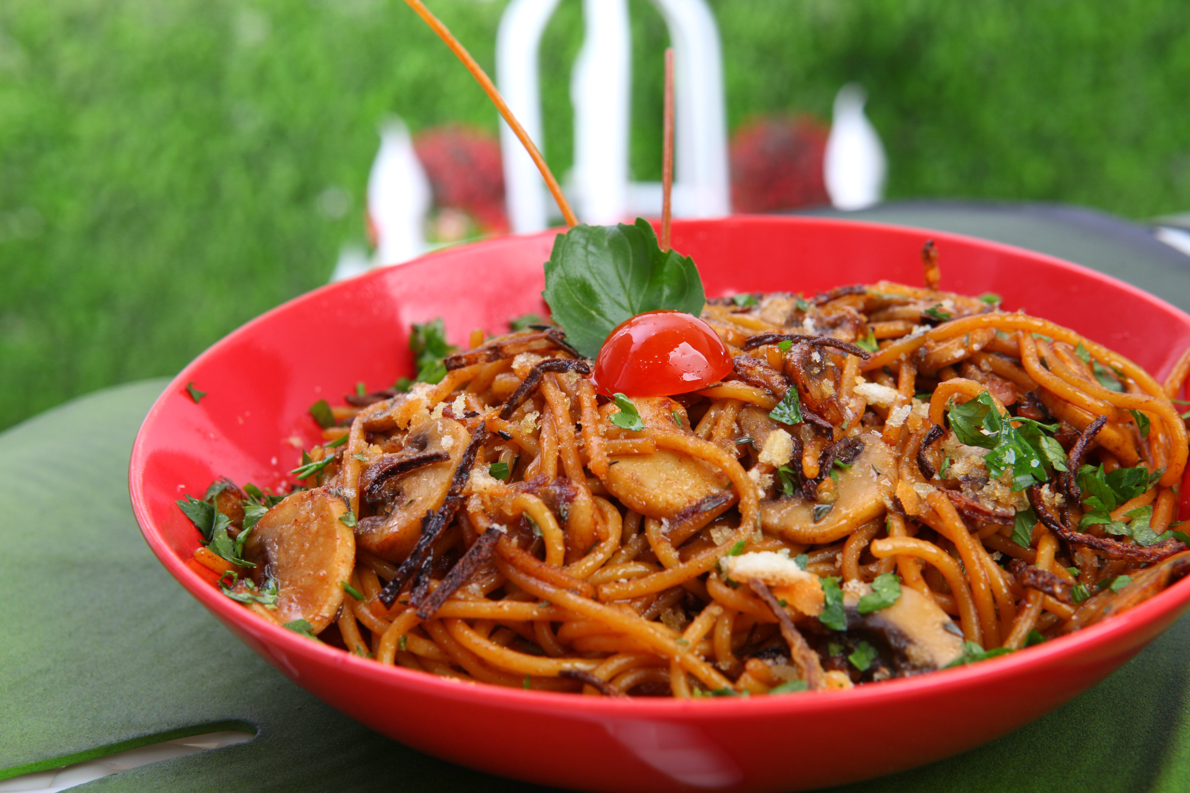Brown Butter Mushrooms Pasta - مكرونة المشروم بالزبدة البنية