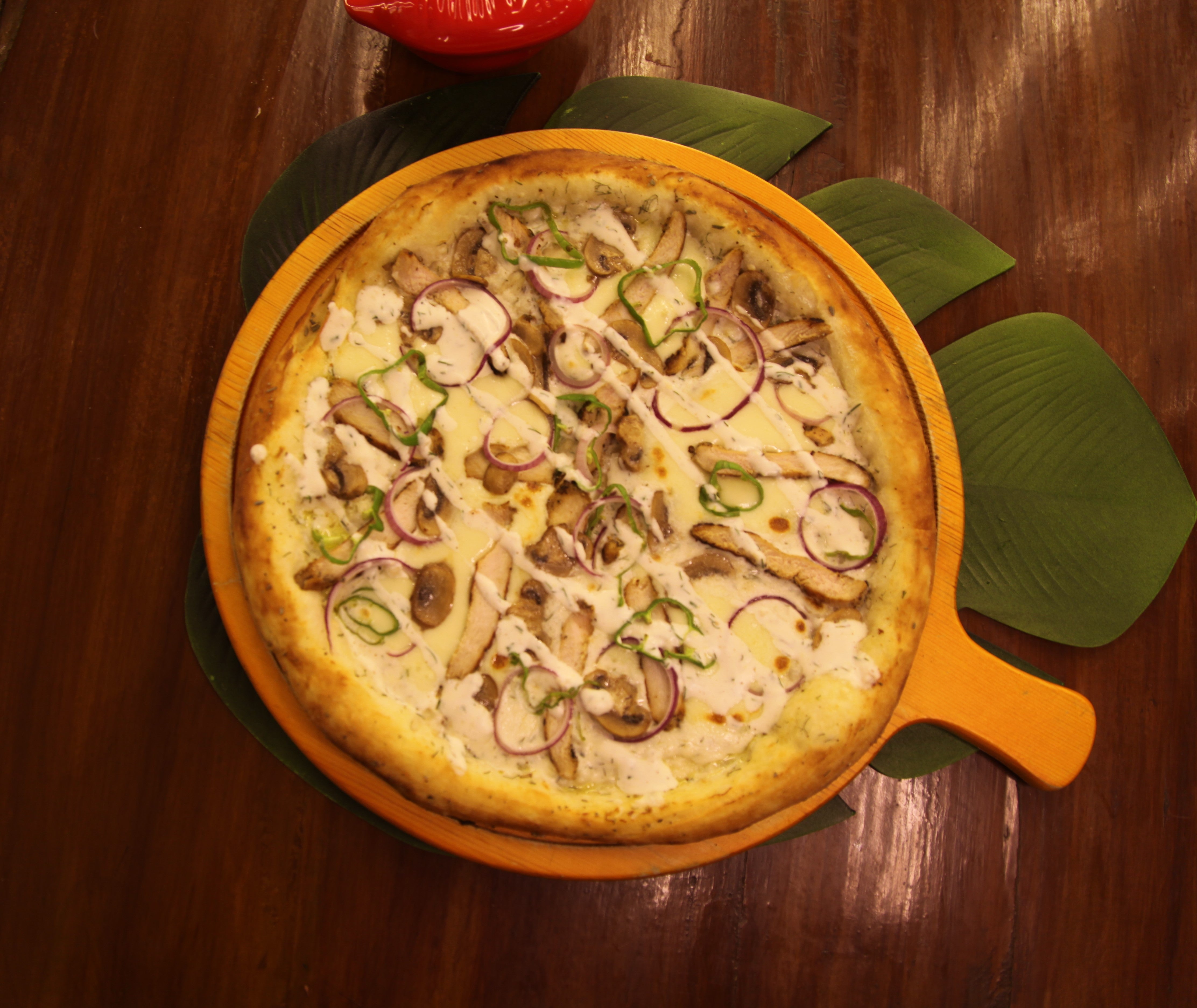Chicken Ranch Pizza - بيتزا دجاج الرانش