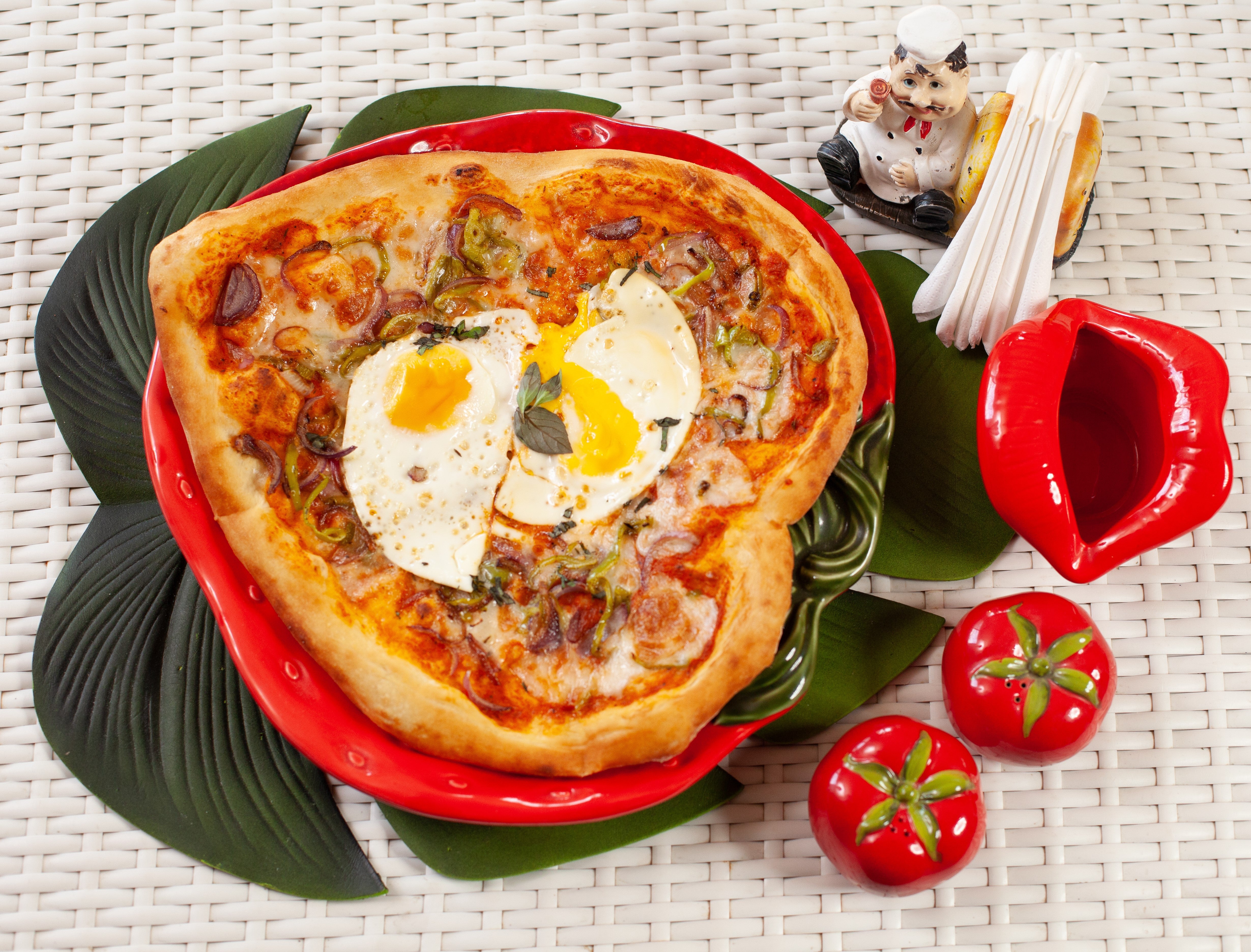 Breakfast Pizza - بيتزا الإفطار
