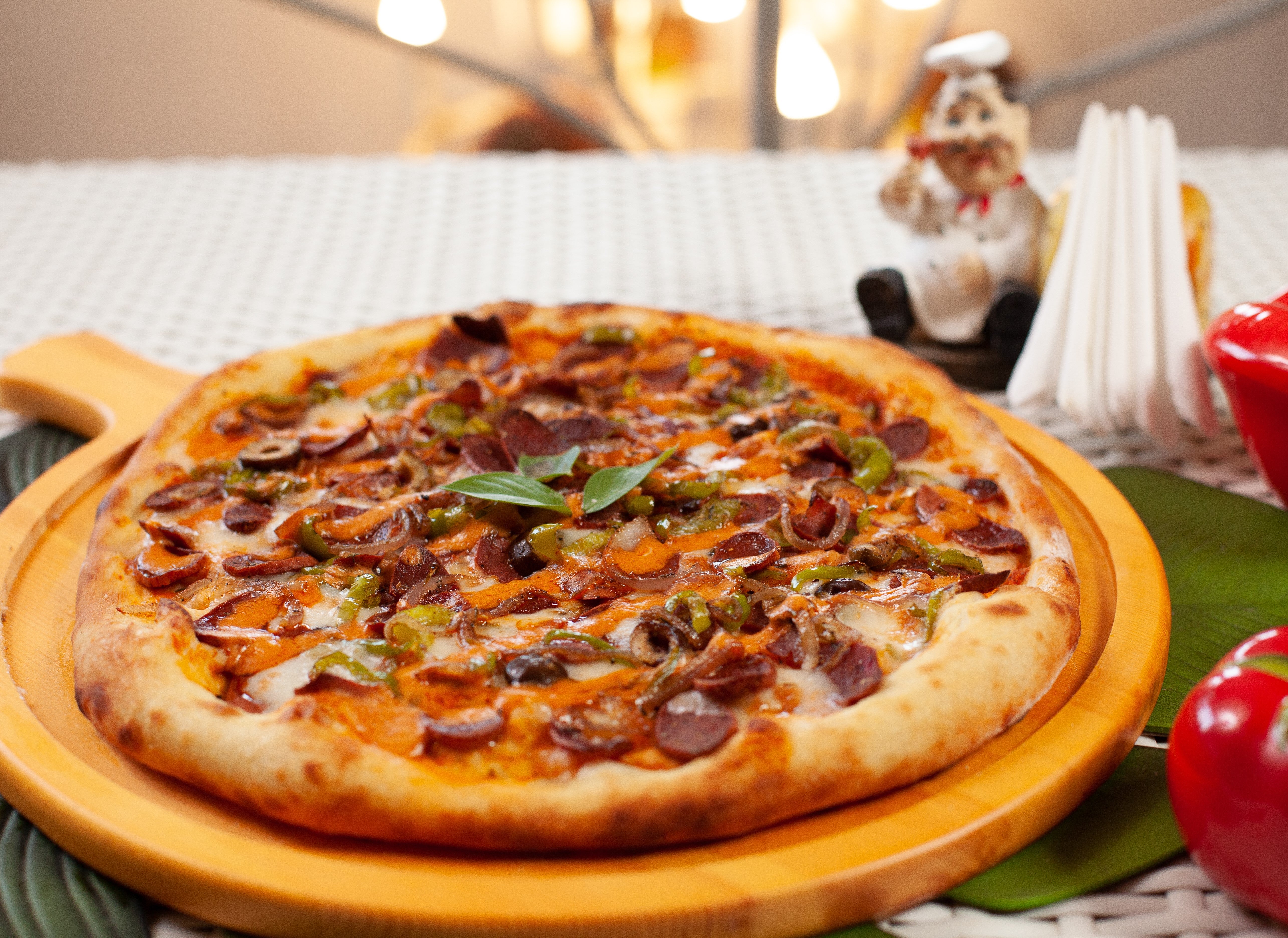 Hotdog Pizza - بيتزا هوت دوج