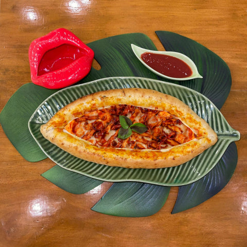 BBQ Chicken Turkish Pide