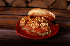 Grilled Orange Chicken Burger