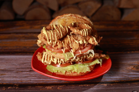 Double Crispy Chicken Burger
