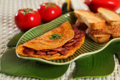 Hotdog Omelette