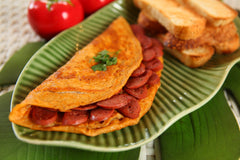 Hotdog Omelette