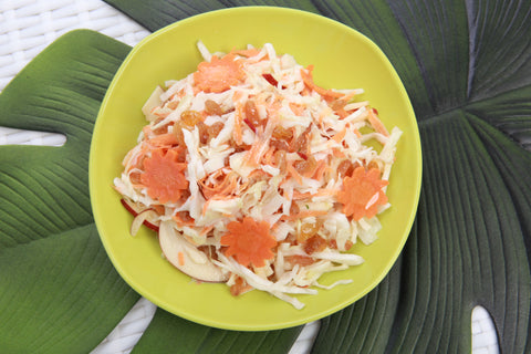 Raisins Apple Coleslaw Salad