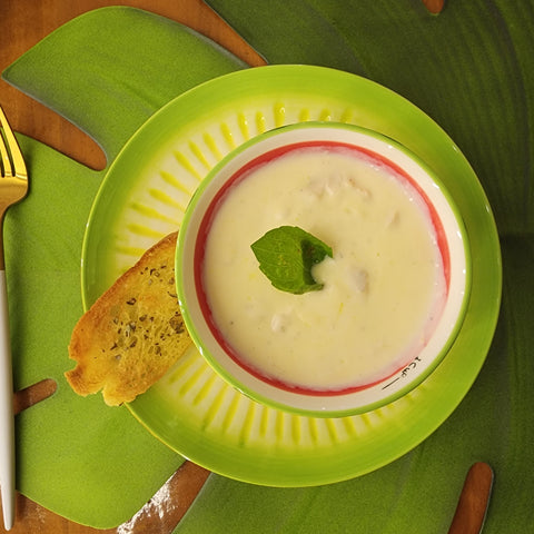 Creamy Chicken Soupشوربة كريمة الدجاج