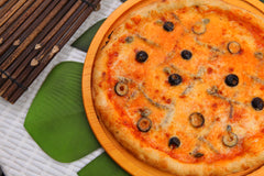 Half Anchovies Pizza