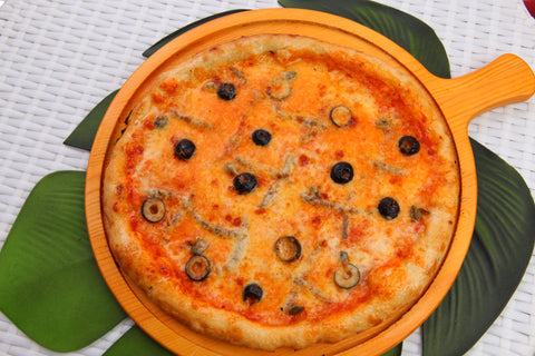 Half Anchovies Pizza