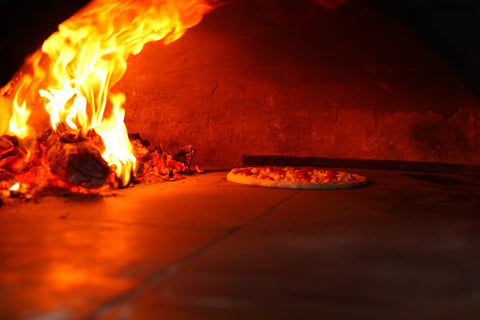 Half Nigerian Chicken Suya Pizza