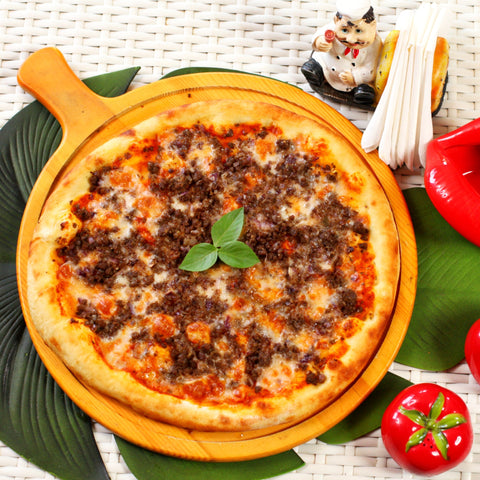 Half Minced Beef Pizza