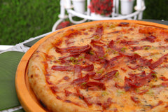 Half Salami Pizza