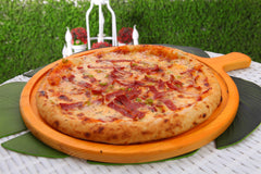 Half Salami Pizza
