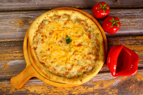Cheesy Roller Coaster Pizza