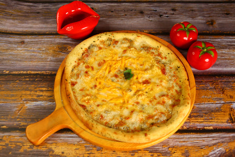 Cheesy Roller Coaster Pizza