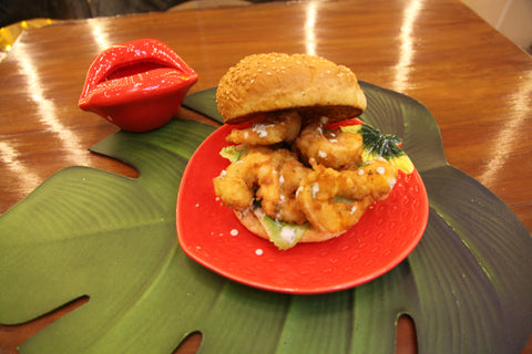 Crispy Shrimps Sandwich - ساندويتش جمبري مقرمش