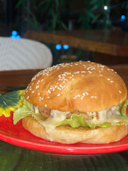 Cheese Fiesta Crispy Chicken Burger