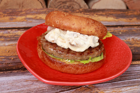 Mushrooms Beef Burger