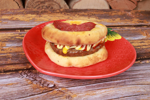 Beef Pizza Burger