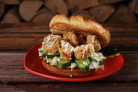 Crispy Shrimps Sandwich