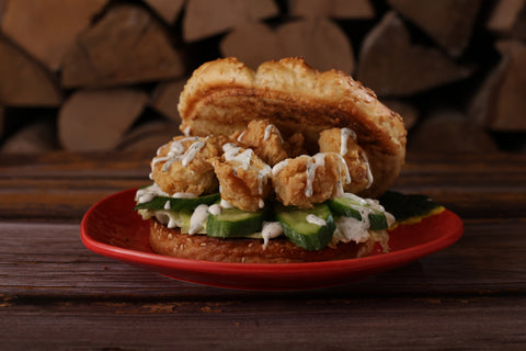 Crispy Shrimps Sandwich