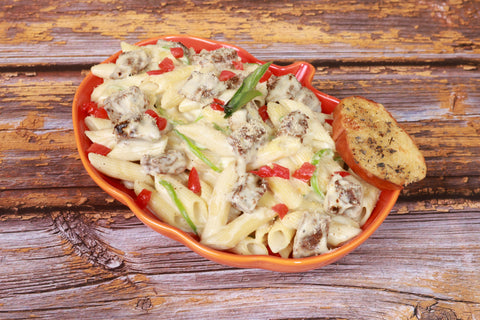 Blue Cheese Steak Pasta