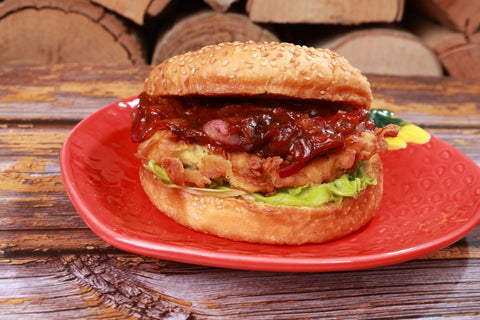 BBQ Crispy Chicken Burger