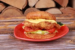 Cheese Fiesta Crispy Chicken Burger