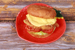 Cheese Fiesta Crispy Chicken Burger