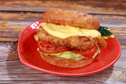 Cheese Fiesta Crispy Chicken Burger