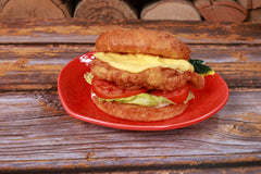 Cheese Fiesta Crispy Chicken Burger
