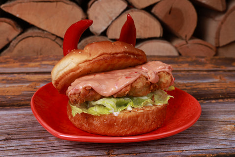 Chicken Devil's Burger