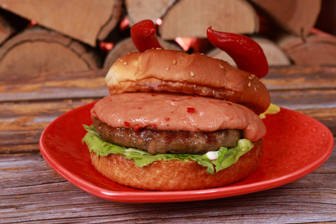 Beef Devil's Burger