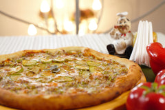 Zucchini Vegetarian Pizza