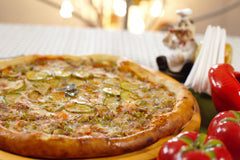 Zucchini Vegetarian Pizza