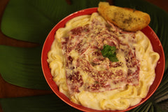 Carbonara Beef Bacon Pasta