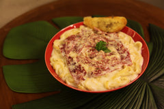 Carbonara Beef Bacon Pasta