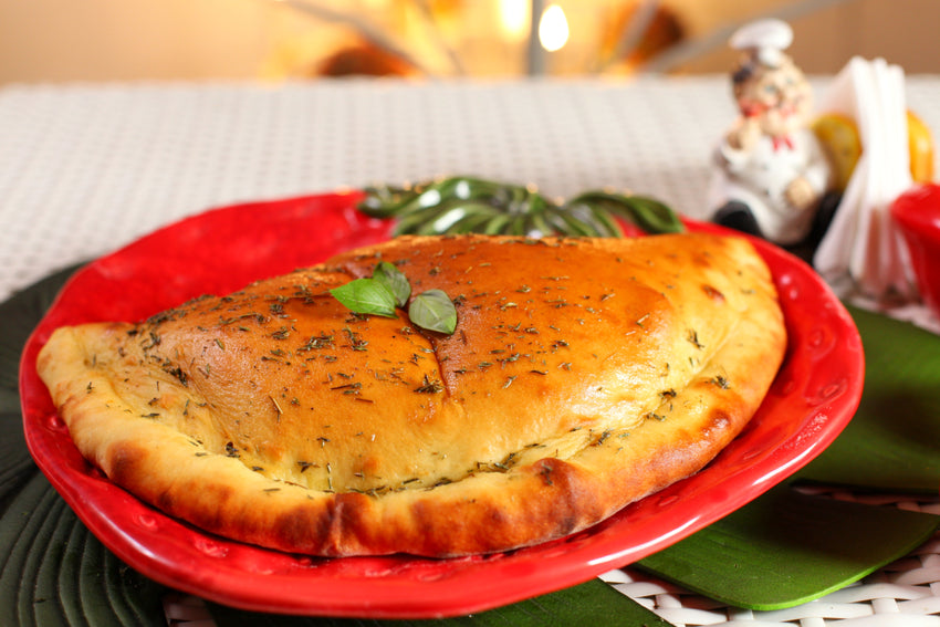 Nigerian Chicken Suya Calzone