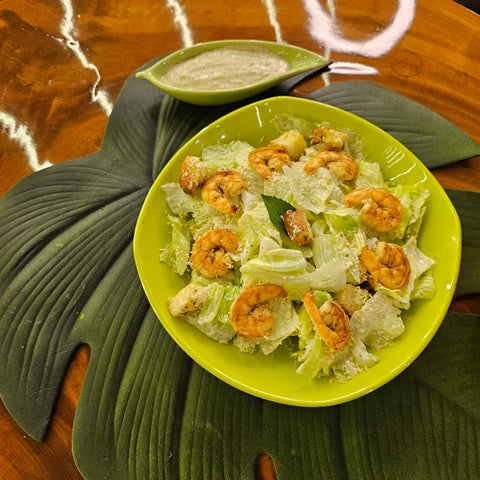 Shrimps Caesar Salad