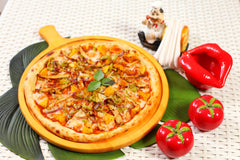 Orange Chicken Pizza - بيتزا دجاج بالبرتقال